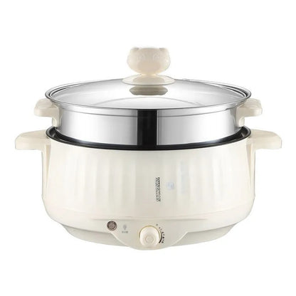 220V Multi Cookers Single/Double Layer Electric Pot 1-2 People Household Non-st image 7