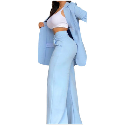 Women's Suits 2025 Spring/Autumn Latest Notched Collar Blazer L