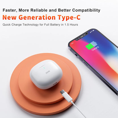 USA Essentials E28 Wireless Headphones com microfone,touch contro, redu§£o de ru­do Earho image 6