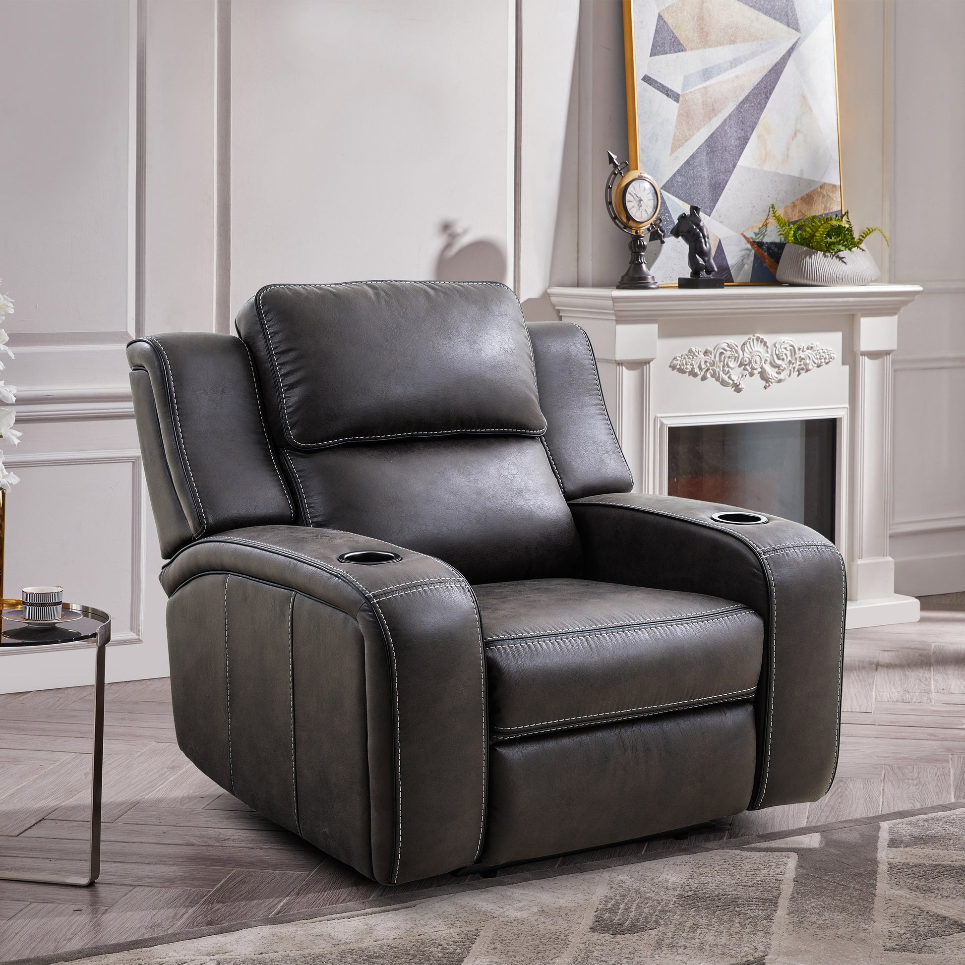 Matteus Fabric Power Recliner image 1
