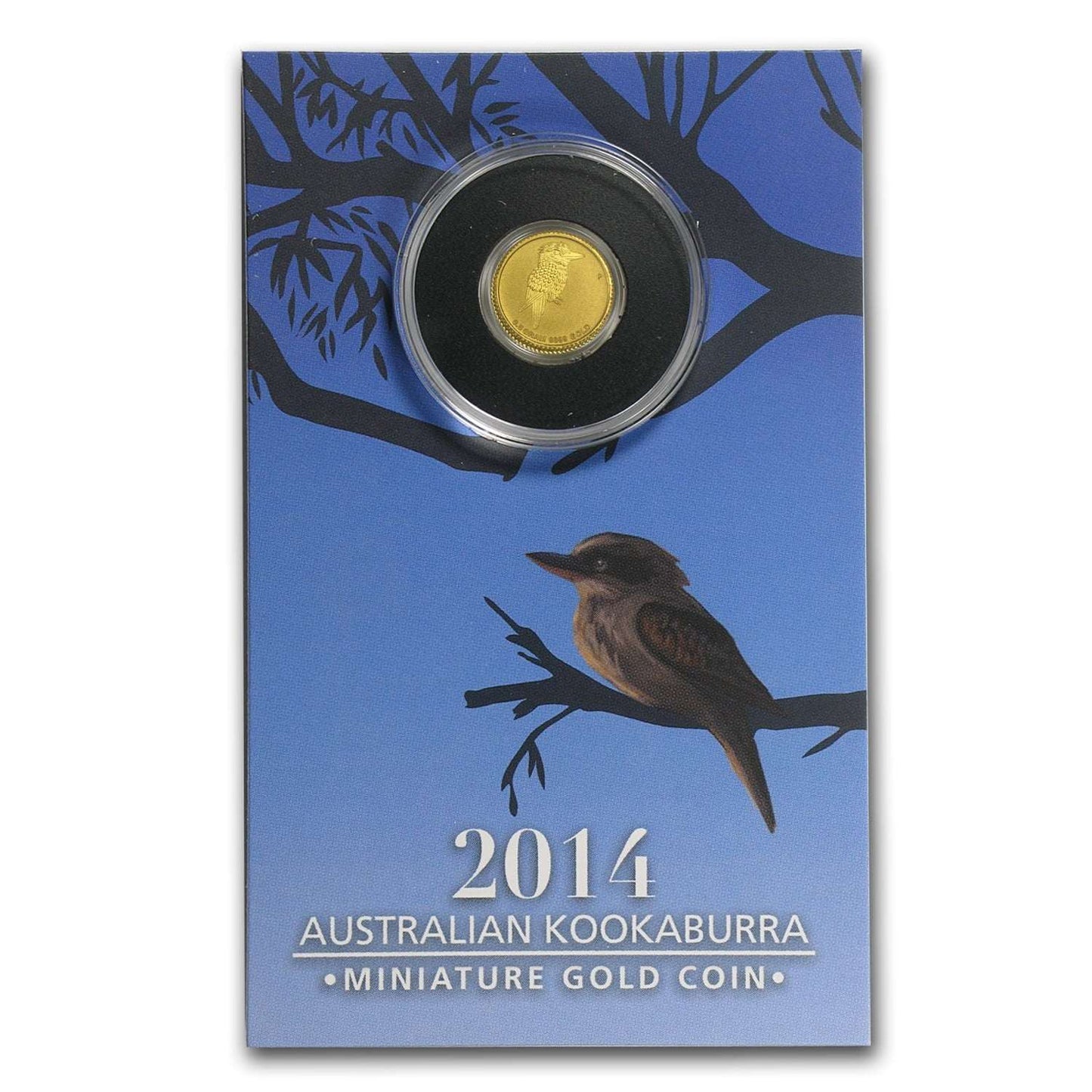 2014 Australia 1/2 Gram Gold Mini Kookaburra BU image 0