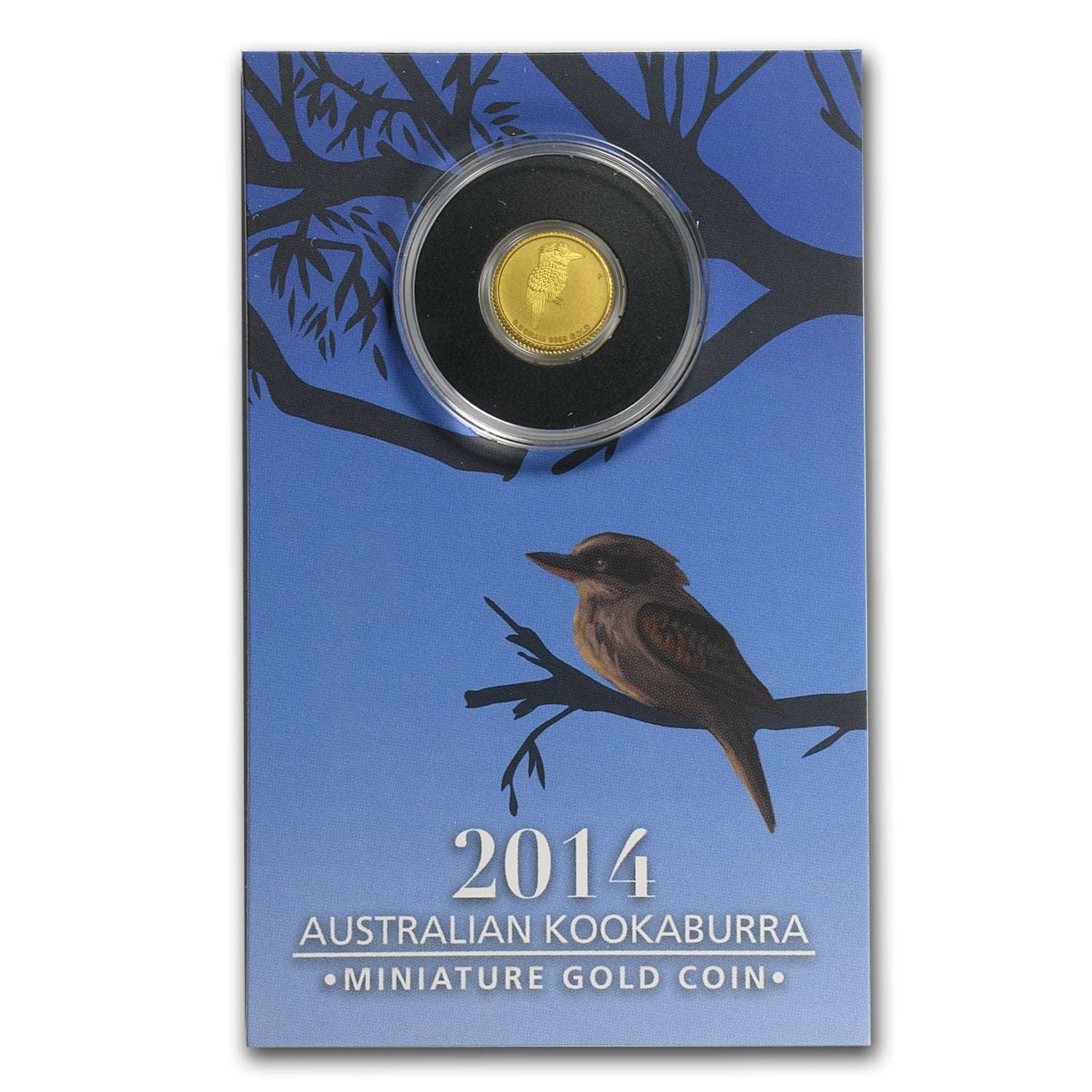 2014 Australia 1/2 Gram Gold Mini Kookaburra BU image 0
