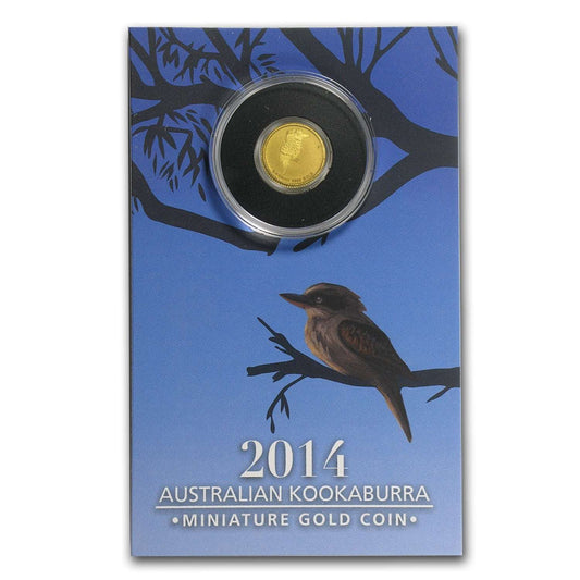 2014 Australia 1/2 Gram Gold Mini Kookaburra BU image 0