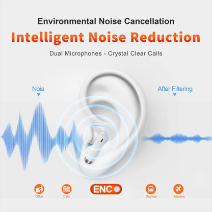 Wireless Headphones,QERE E28,NEW TWS Bluetooth 5.3,HD Microphone,HIFI Earphones image 6