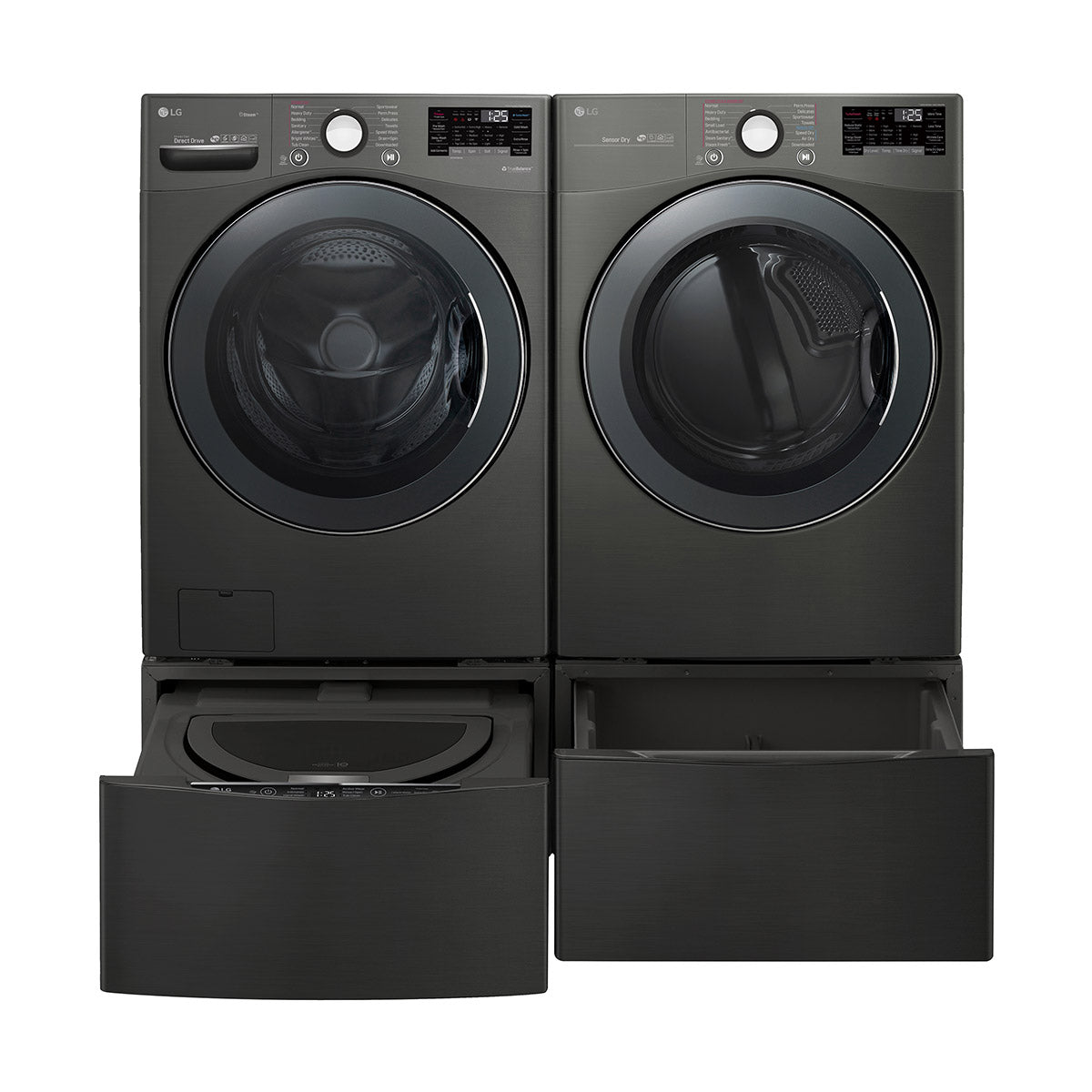 LG 4.5 cu. ft. Front Load Washer with TurboWash 360 Technology and 7.4 cu. ft. image 5