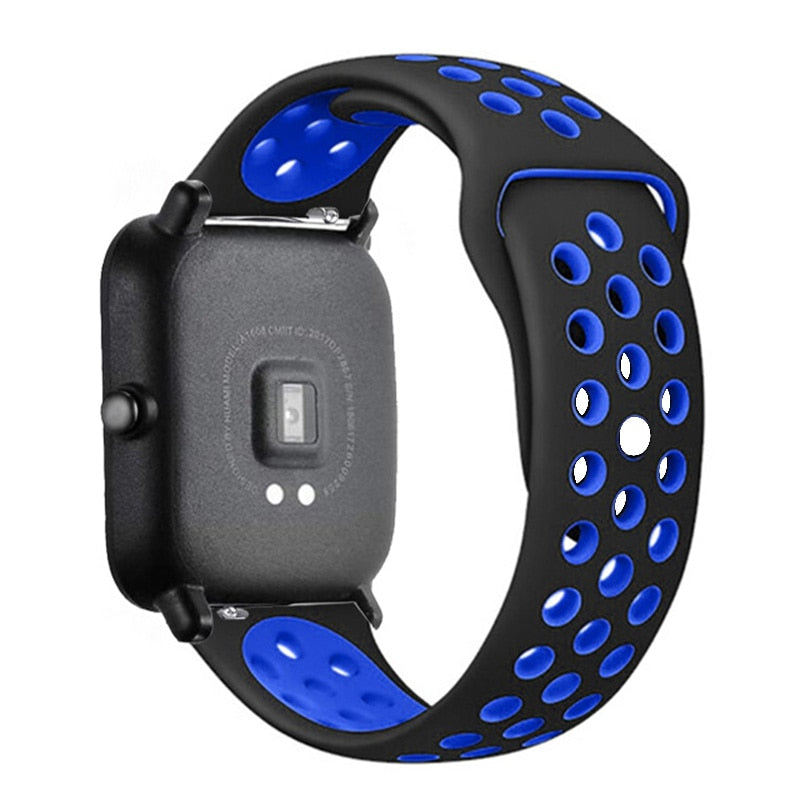 20mm 22mm Silicone Band For Samsung Galaxy Watch 4 Strap Correa Amazfit Bip 3/G image 12