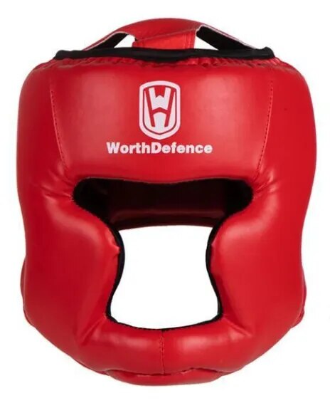 Kick Boxing Helmet PU Karate Muay Thai Guantes De Boxeo Free Fight MMA Sanda Tr image 2