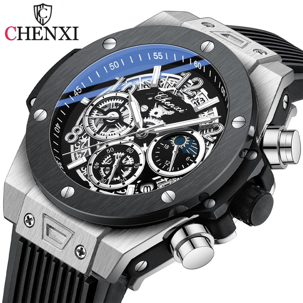 CHENXI Casual Sport Watches for Men Top Brand Luxury Military Waterproof Wrist  image 0