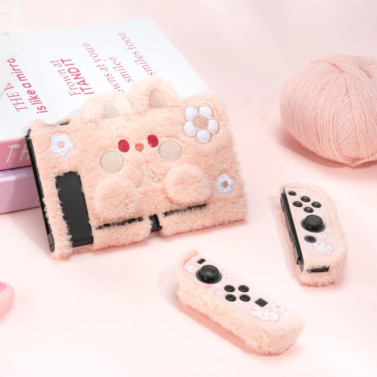 GeekShare Protective Case For Nintendo Switch  Bear Plush Nintendo Switch H image 10