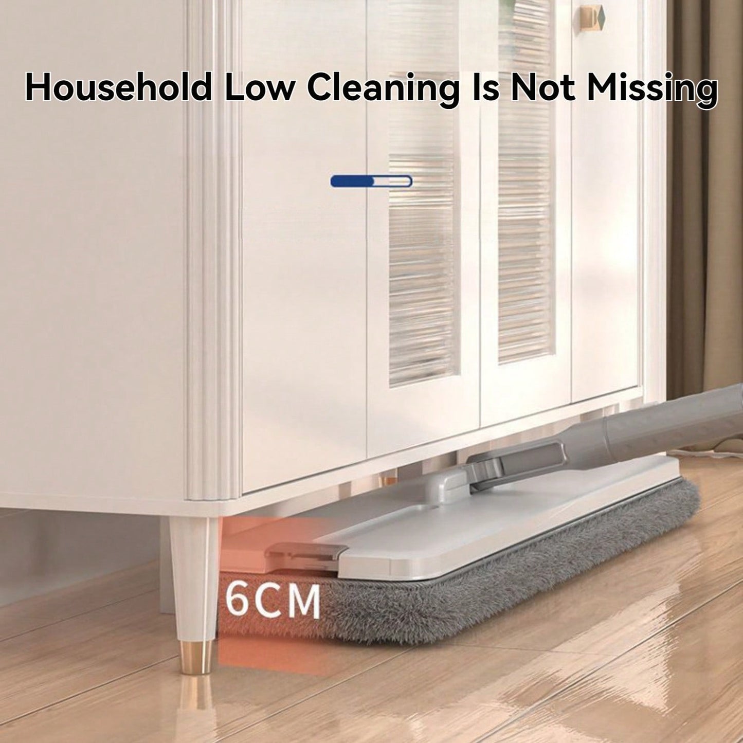 Mop and Bucket with Wringer Set for Home, Flat Mop and Bucket System for Floor  image 0