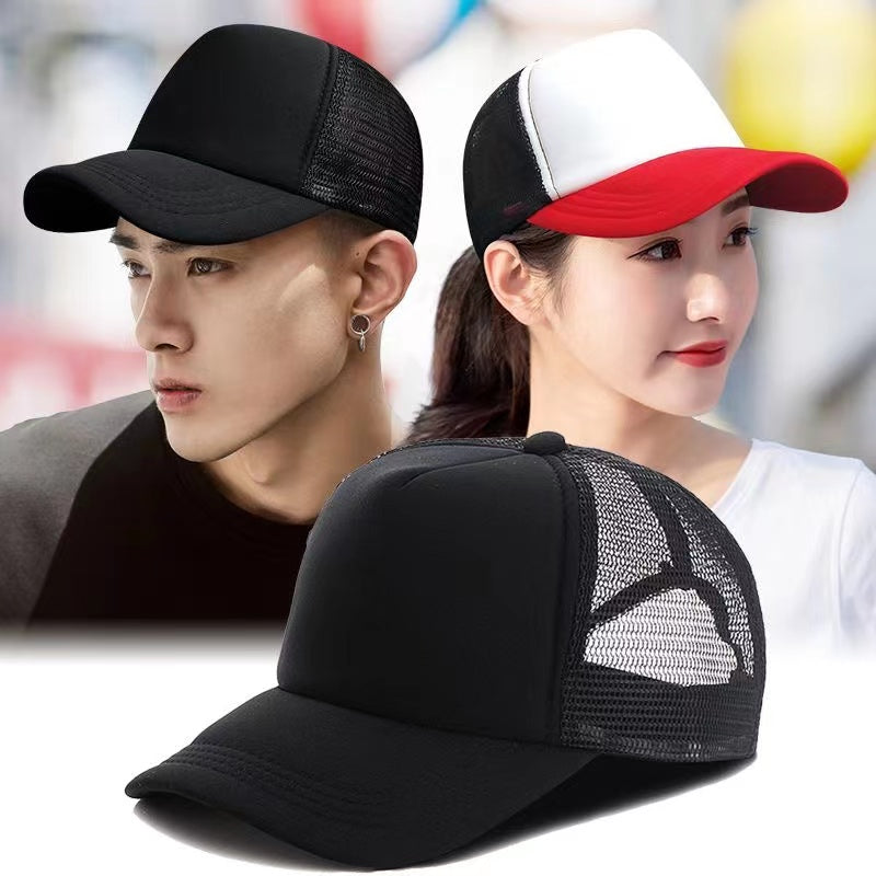 Unisex Affordableer 5 Panel Trucker Hat For Adult Summer Net Baseball Cap Men Women  image 50