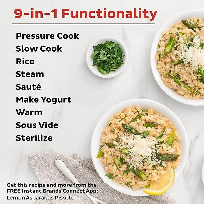 Instant Pot Duo Plus 9-in-1 Electric Pressure Cooker, Slow Cooker, Rice Cooker, image 2