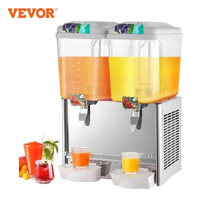 VEVOR 18L 36L 54L Cold Beverage Dispenser Electric Drink Granite Machine Food-G