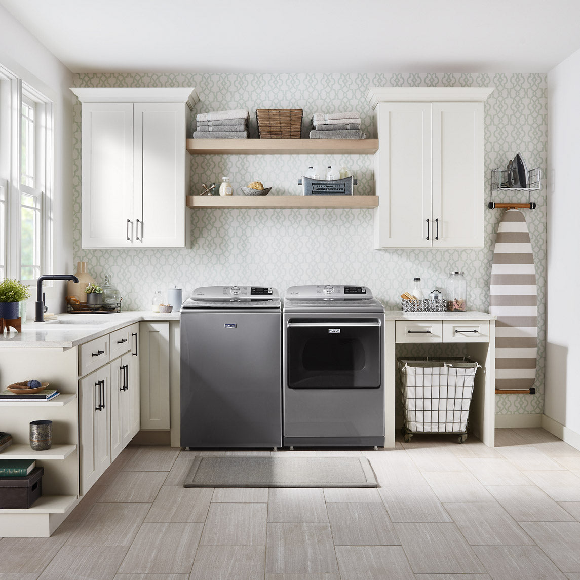 Maytag 5.2 cu. ft. Washer and 7.4 cu. ft. GAS Dryer with Extra Power Button image 7