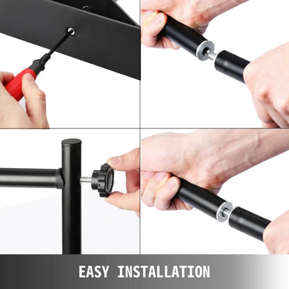 VEVOR 3x2.4M Backdrop Background Stand Adjustable Telescopic Backdrop Banner St image 4