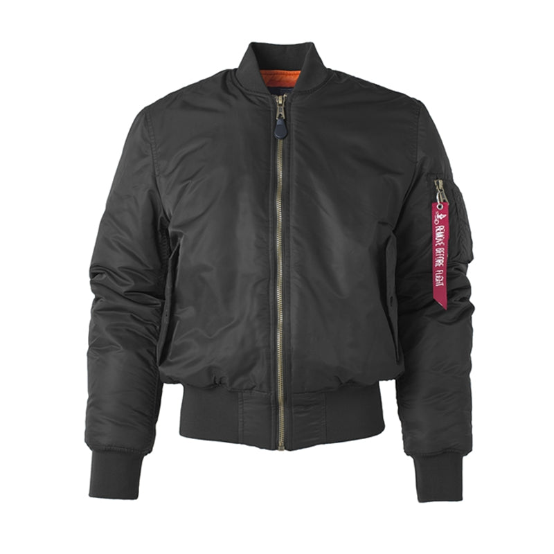 Military tactical Male Army MA-1 Flight Bomber Jacket Baseball Varsity College  image 9