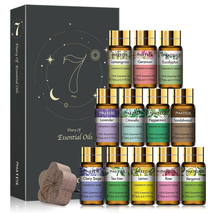 PHATOIL Pure Natural Aromatherapy Essential Oils Set for Candles Scented Aromat