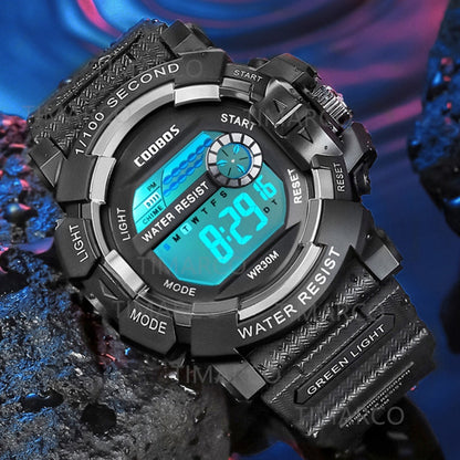 Fashion Men's LED Digital Watch Date Sport Outdoor Electronic Watch for Men Top image 5
