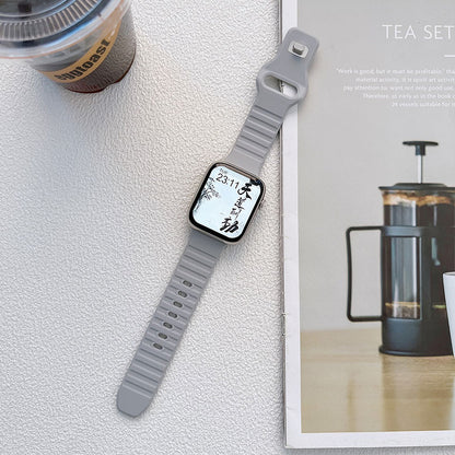Silicone Strap For Apple Watch Ultra band 49mm Series 8 7 45MM 41MM 44MM 40MM R image 9
