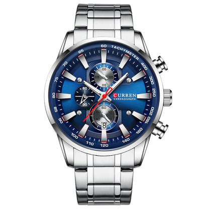 New Watches for Men Top Luxury Brand CURREN Quartz Men’s Watch Sport Waterproof image 1