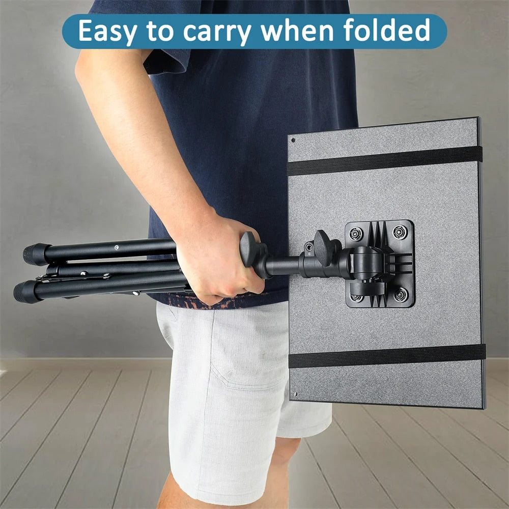 Projector Floor Tripod 90/125cm Stand Laptop Tripod Adjustable Height Mixer Sta image 8