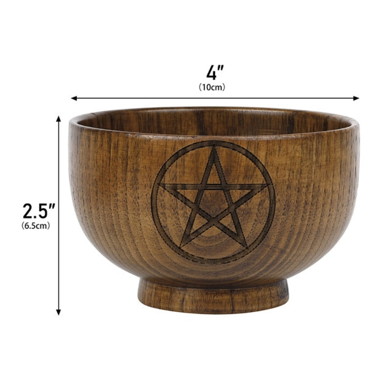 Altar Bowl Handmade  Bowls Ritual Tableware Ceremony Moon Divination Astrologic image 7