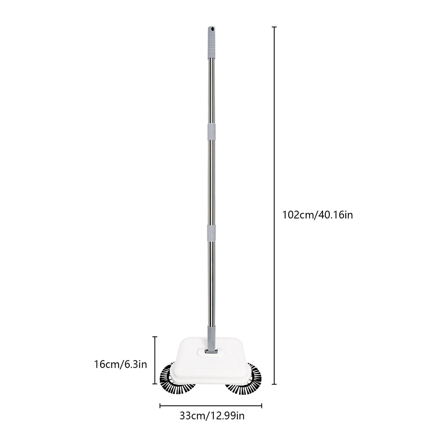 Modern Hand Push Floor Sweeping Machine Efficient Carpet Hard Surface Cleaning  image 5