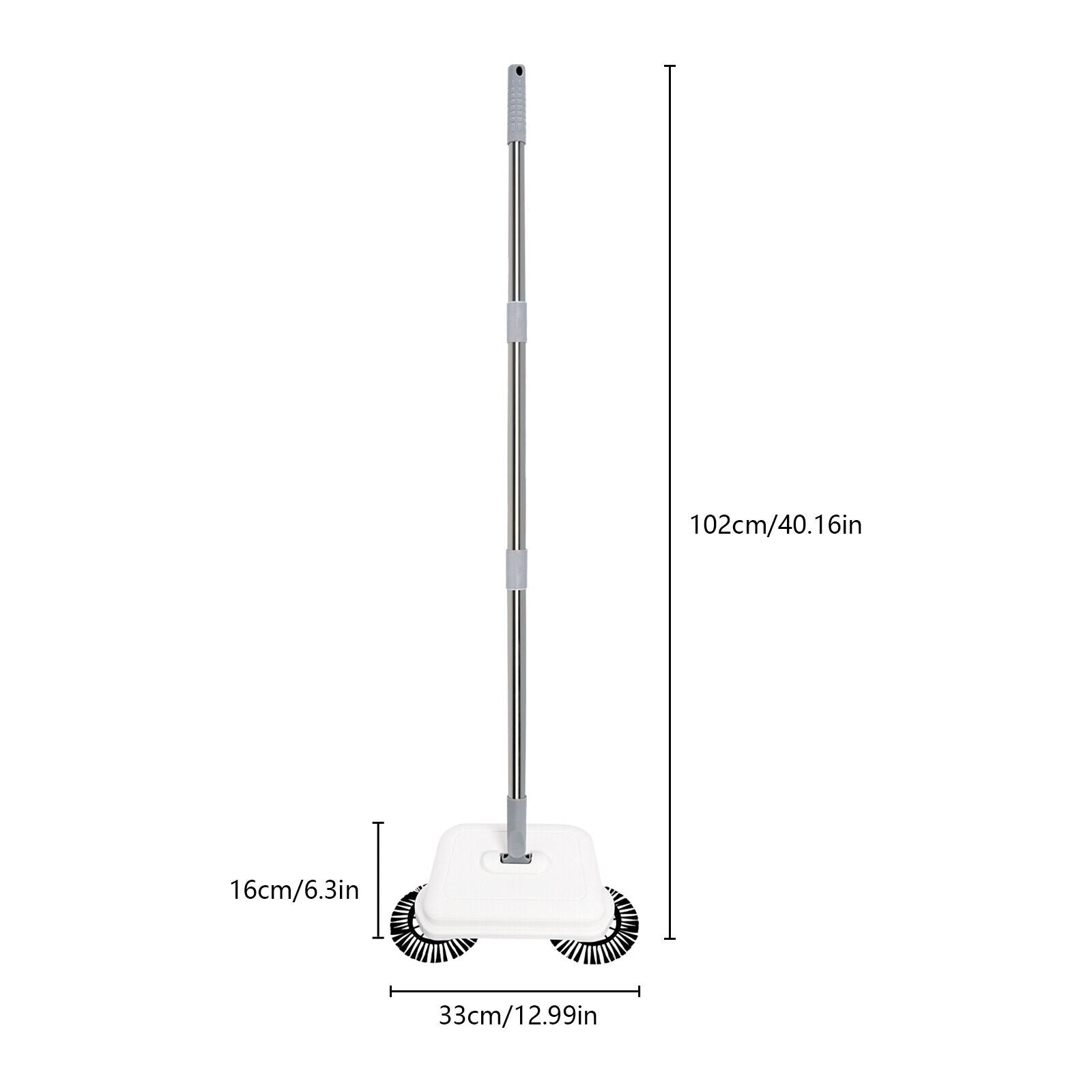 Modern Hand Push Floor Sweeping Machine Efficient Carpet Hard Surface Cleaning  image 5