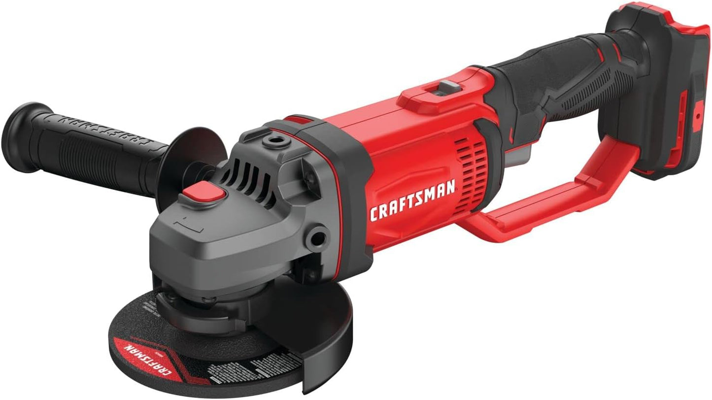 Craftsman V20* Angle Grinder Small 4-1/2-" Tool Only