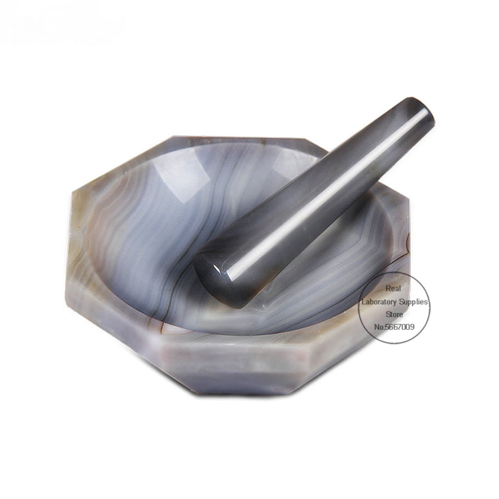 1set 30mm to 130mm Laboratory use Carnelian Mortar and Pestle FIRST-GRADE Pure