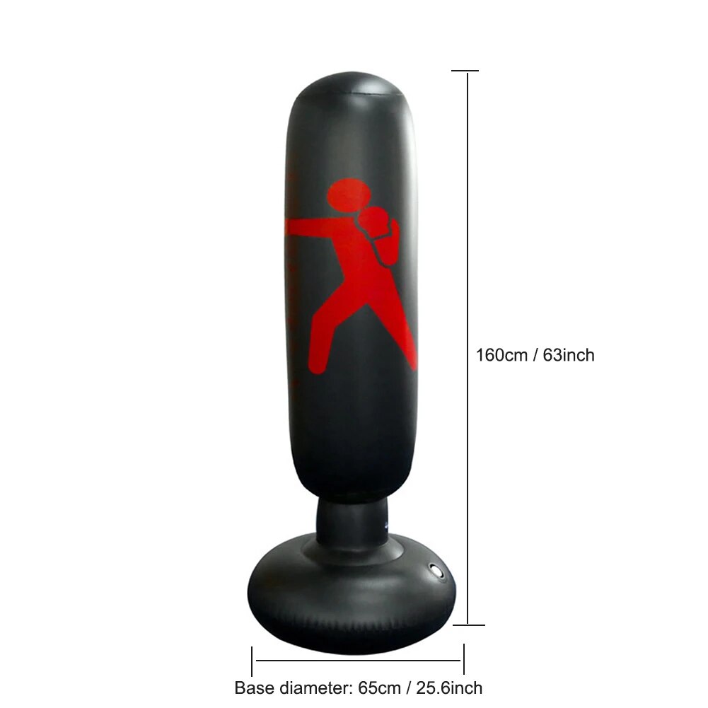 1.2/1.6M Inflatable Boxing Punching Bag for Adult Children Boxing Equipment San image 9