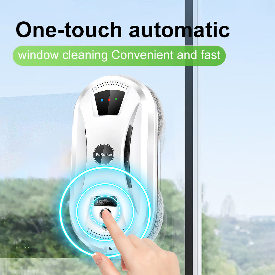 PuRuiKai Ultra thin Robot vacuum cleaner window cleaning robot window  electric image 4