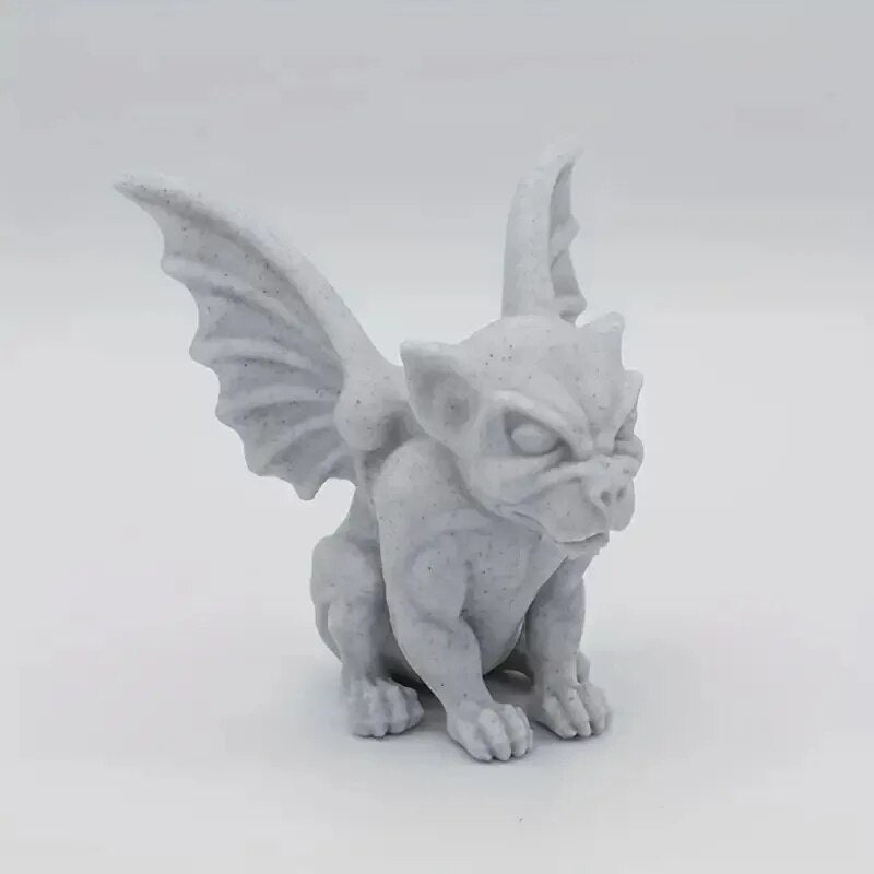 Gargoyle Statue,Home Living Room Ornaments, Bookshelf Computer Desk Ornaments image 4