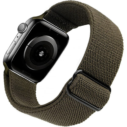 Nylon Strap For Apple Watch Band 7 8 45Mm 41Mm Adjustable Elastic Breathable Br