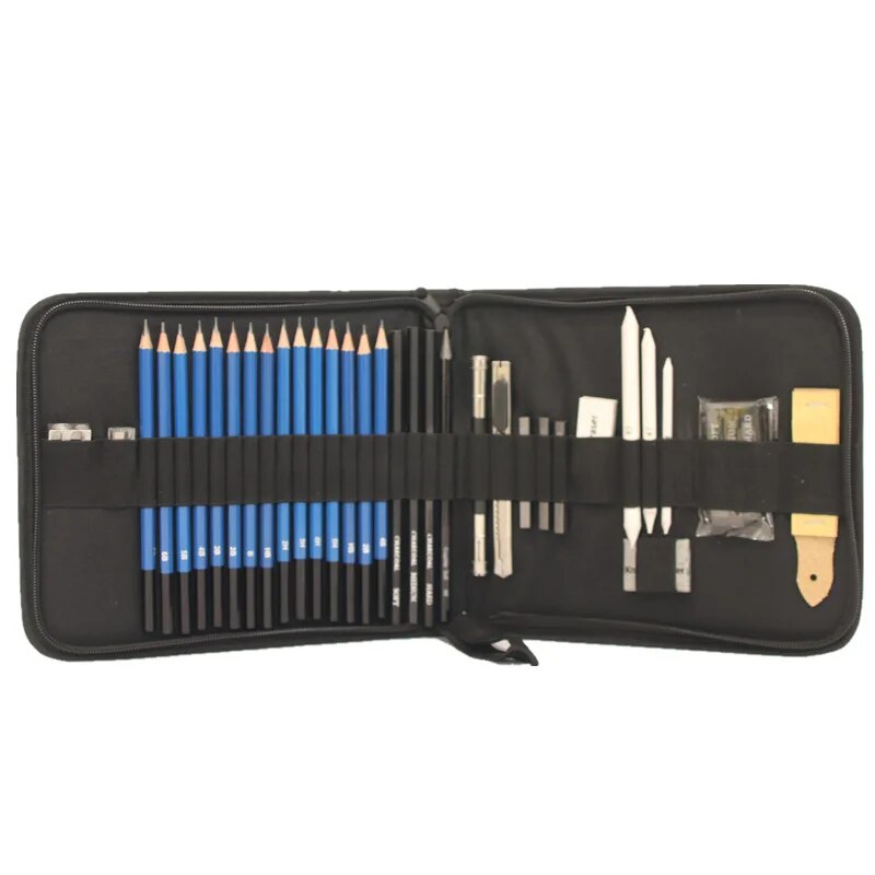 Art Painting Set 70/35 Pieces of Sketching Pencil Sketch Tool Set Art Painting image 1
