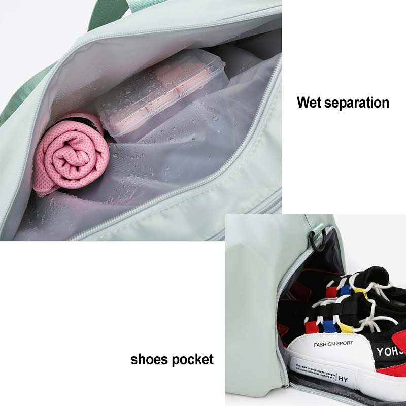 Women Sports Gym Bag Travel Dry Wet Bags Multifunction Swimming Shoulder Messen image 10