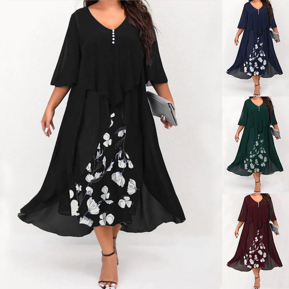 Oversized Long Dress for Women Clothing 2024 Summer Plus Size Elegant Vestidos  image 8