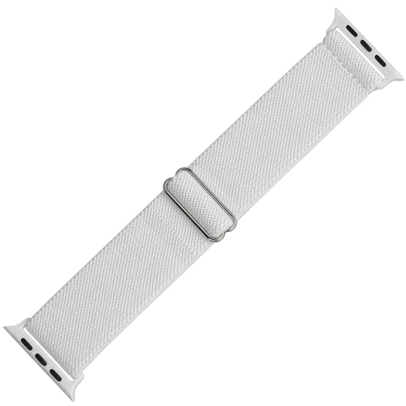Nylon Strap for Apple Watch Band 7 8 45mm 41mm Adjustable Elastic Breathable Br image 1