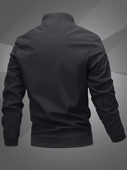 Trendy Men's alphabet embroidered jacket - design, versatile cas