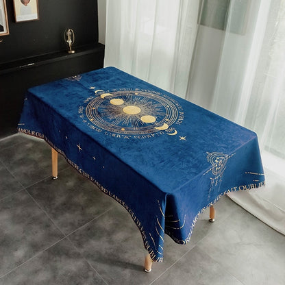 Mystery Tarot Hot Selling Table Cloth European Rectangular Table Cloth Anti Fou image 3