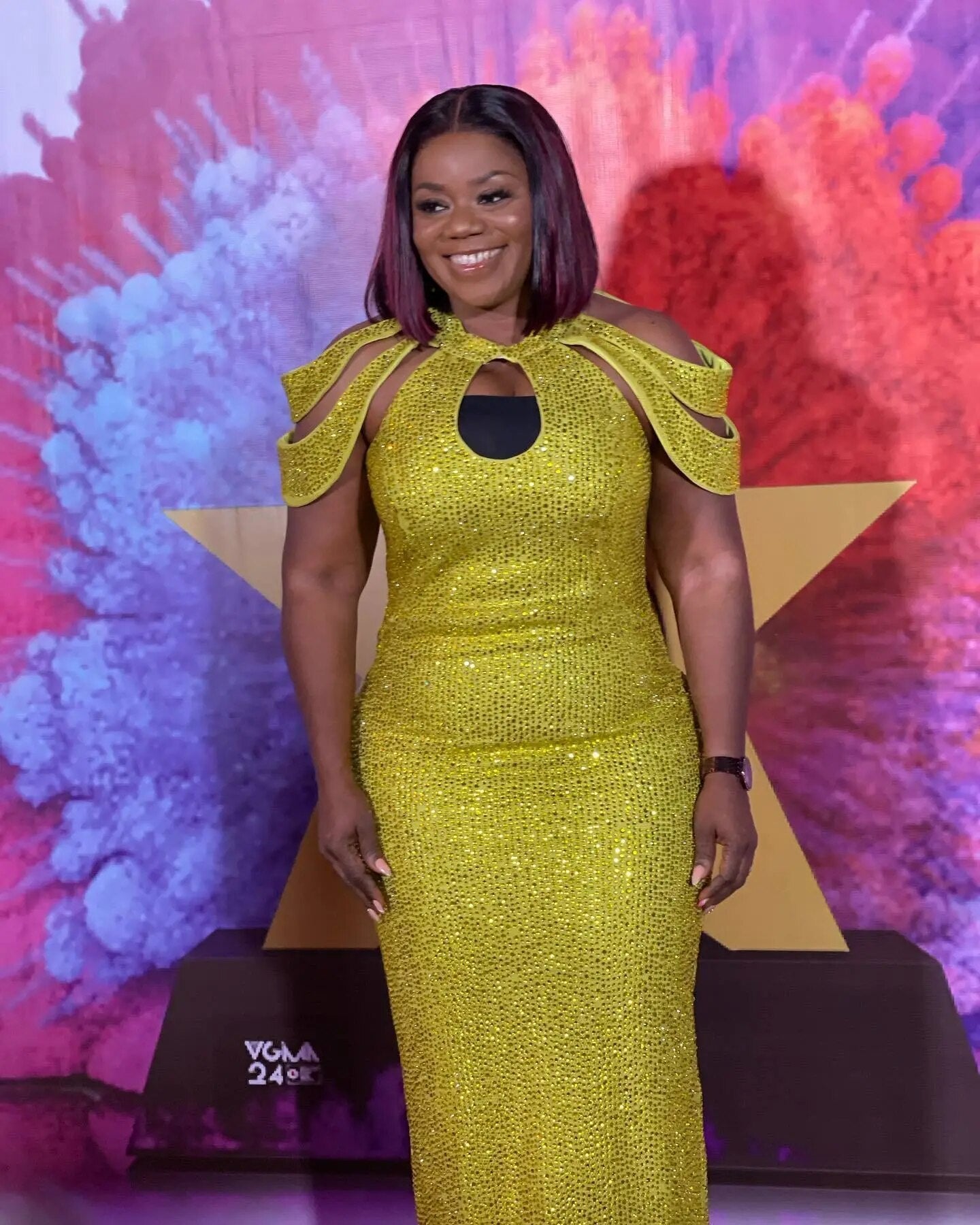 Africa Long Dress Plus Size  Party Dress 2023 Golden Sequin Female Eveni