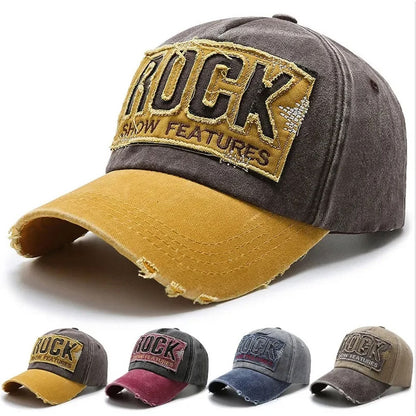 Korean Version Of The New Washed Letter Spring And Autumn Cap Men's And Women's image 3