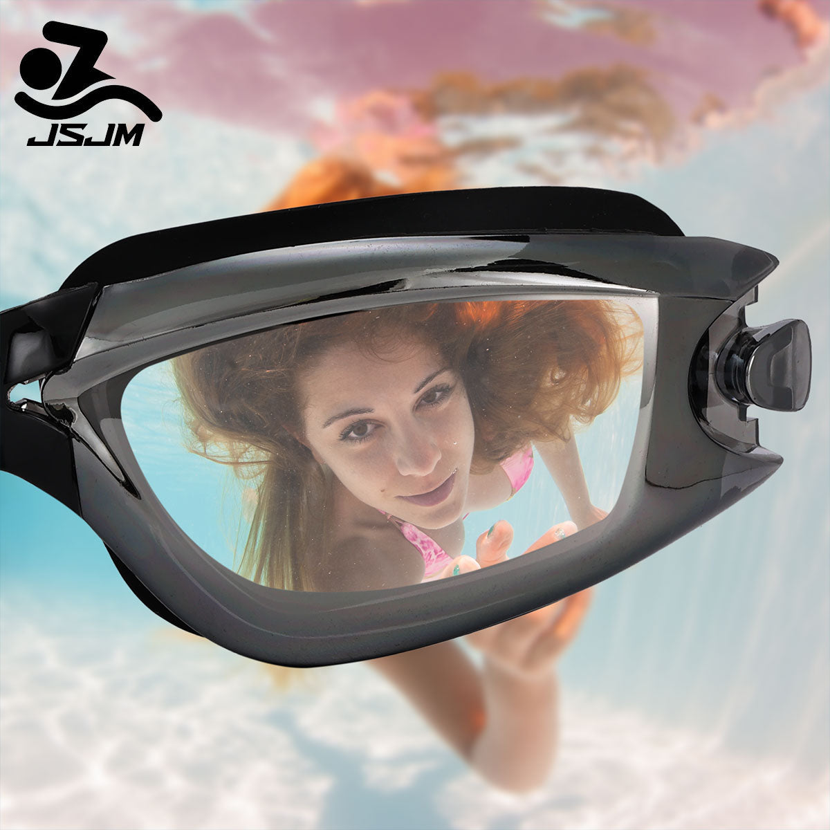 JSJM New  Adult Anti-fog UV Protection Lens Men Women Swimming Gogg image 6