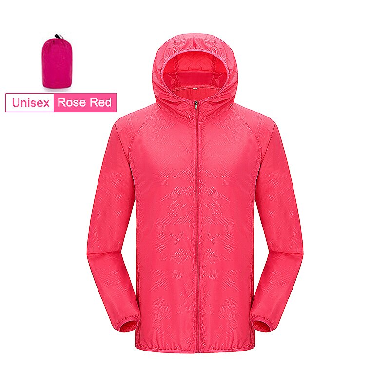 LNGXO Unisex Hiking Jacket Men Women Waterproof Quick Dry Camping Windbreaker T image 6