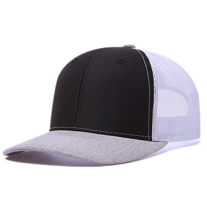  Sale Unisex Cap Slight Curved Brim Style Trucker Hat  Men & Women Casual Ou image 3
