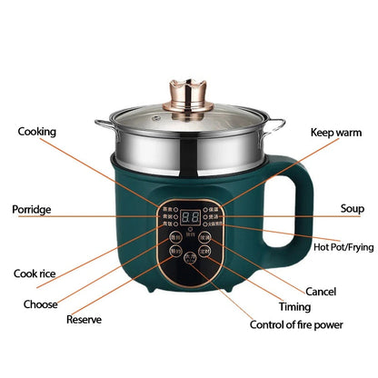 Electric  Pot Cooker Multicooker pot Stew Heating Eggs Soup Pan Noodles image 5