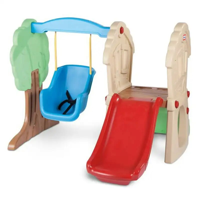 and Seek Climber and Swing - Kids Slide Backyard Play Set