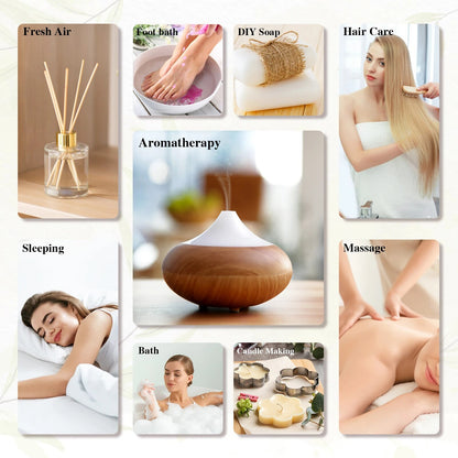 MAYJAM 100ml 500ml Aromatic Essential Oils Rosemary Sweet Orange Lavender Eucal image 5