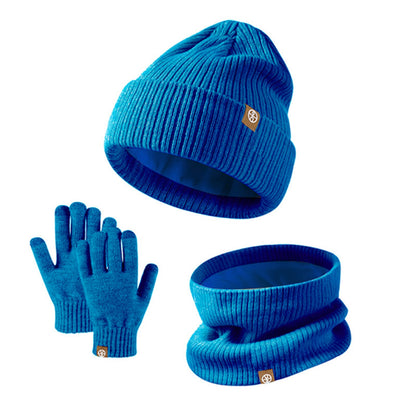 Winter Hat And Mittens Kids Winter Hat Gloves Scarf Set Girls Toddler Children image 1