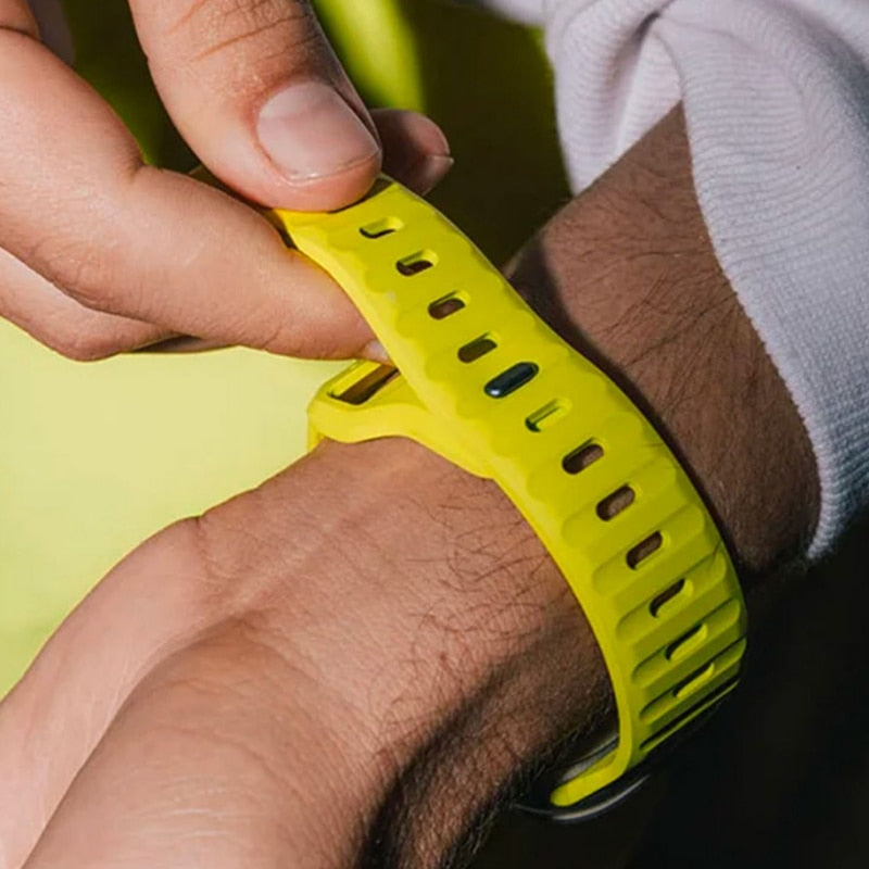 Silicone Strap For Apple Watch Ultra band 49mm Series 8 7 45MM 41MM 44MM 40MM R image 13